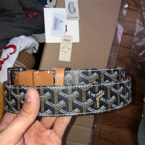 goyard belt.